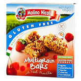 Vícezrnná tyčinka s červeným ovocem bez lepku 6x21,5 g MOLINO